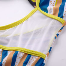 Load image into Gallery viewer, High Waist Fashion Monokini Female Beachwear African Totem