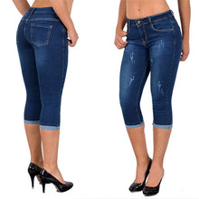 Load image into Gallery viewer, Women Black Slim-fit Solid Stretch Bottom Skinny Jeans