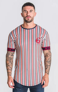 T-shirt Stripe Summer Man T shirt Fashion T Shirt Men