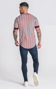 T-shirt Stripe Summer Man T shirt Fashion T Shirt Men