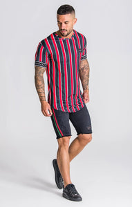 T-shirt Stripe Summer Man T shirt Fashion T Shirt Men