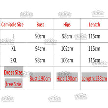 Load image into Gallery viewer, Exquisite Loose Design 2-piece Chiffon Long sleeve Dashiki Dress