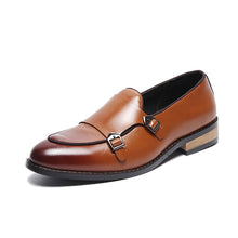 Load image into Gallery viewer, Men Shoes High Quality Breathable Leisure Leather Men Business Dress Loafers Oxford Shoes