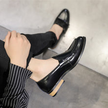 Load image into Gallery viewer, Men Shoes High Quality Breathable Leisure Leather Men Business Dress Loafers Oxford Shoes