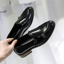 Load image into Gallery viewer, Men Shoes High Quality Breathable Leisure Leather Men Business Dress Loafers Oxford Shoes