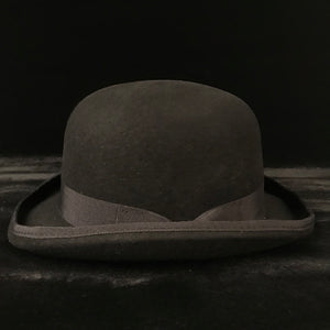 Wool Bowler Hat Women men 100% Crushable Traditional Billycock Groom Hats 4 Size S M L XL