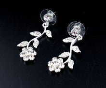 Load image into Gallery viewer, WEIBANG Married Silver Jewelry Set Girlfriend Necklace Long Earrings for Women African Wedding Accessories dropshipping