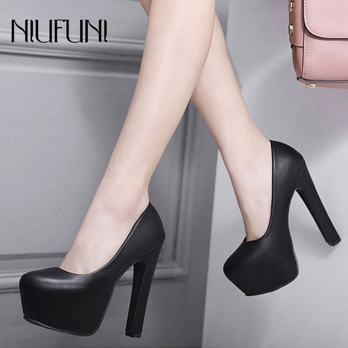 Ladies High Heels Platform Pumps High Heels Shoes