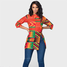 Load image into Gallery viewer, Dashiki T Shirt Traditional Print African Women Clothes Ankara Style Tops Fashion Blouse