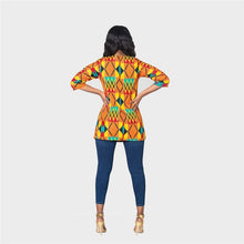 Load image into Gallery viewer, Dashiki T Shirt Traditional Print African Women Clothes Ankara Style Tops Fashion Blouse