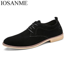 Load image into Gallery viewer, Suede leather shoes men Italian formal dress pointed toe oxford shoes