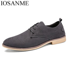 Load image into Gallery viewer, Suede leather shoes men Italian formal dress pointed toe oxford shoes