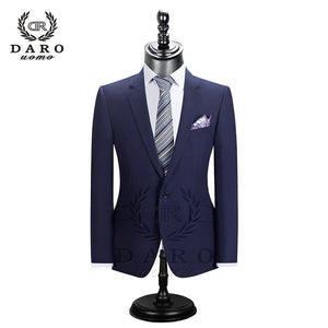 Men Suits Blazer With Pants Slim Fit Casual One Button Jacket for Wedding DR8158