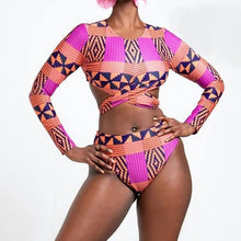 Load image into Gallery viewer, High Waist Brazilian Cut Swimwear Fashion Wear