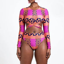 Load image into Gallery viewer, High Waist Brazilian Cut Swimwear Fashion Wear