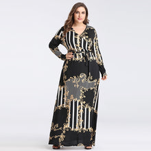 Load image into Gallery viewer, Woman Summer Fashion long Sleeve Dress Beach Dress