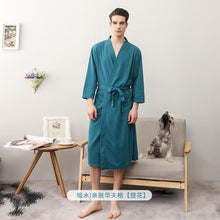 Load image into Gallery viewer, Men and Women Casual Autumn Bride Groom Kimono Bathrobe Beautiful