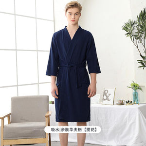 Men and Women Casual Autumn Bride Groom Kimono Bathrobe Beautiful