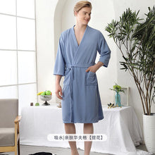 Load image into Gallery viewer, Men and Women Casual Autumn Bride Groom Kimono Bathrobe Beautiful