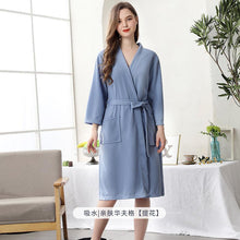 Load image into Gallery viewer, Men and Women Casual Autumn Bride Groom Kimono Bathrobe Beautiful