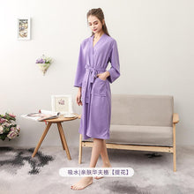 Load image into Gallery viewer, Men and Women Casual Autumn Bride Groom Kimono Bathrobe Beautiful