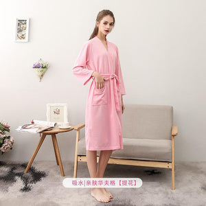 Men and Women Casual Autumn Bride Groom Kimono Bathrobe Beautiful