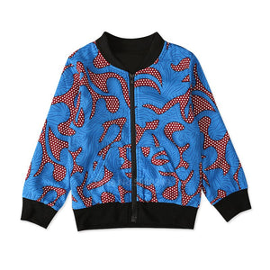 Children Afircan Clothes 2020 News Baby Girl Boy Dashiki Print Coat Fashion Clothing Ankara Kids African Dresses for Women