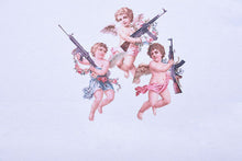 Load image into Gallery viewer, Angel Print Women Short Sleeve Casual Loose T-Shirt Woman Crop Tee Short Tops 2019 Summer Tshirt Streetwear feminina camiseta