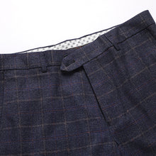 Load image into Gallery viewer, Men&#39;s Fashion Formal Business Plaids Suit