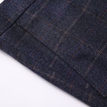 Load image into Gallery viewer, Men&#39;s Fashion Formal Business Plaids Suit