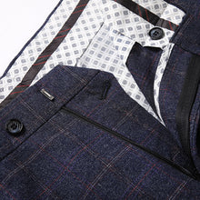 Load image into Gallery viewer, Men&#39;s Fashion Formal Business Plaids Suit