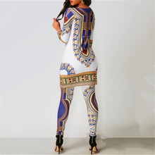 Load image into Gallery viewer, New Top Pants Suit Dashiki Print Ladies Clothes Robe African Fashion Clothing