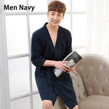 Load image into Gallery viewer, Exquisite Kimono Summer Water Absorption Bath Robe for Men and Women