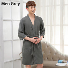 Load image into Gallery viewer, Exquisite Kimono Summer Water Absorption Bath Robe for Men and Women