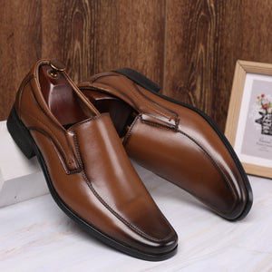 Men's Dress Shoes Fashion Elegant Formal  Men Slip On Office Oxford Shoes