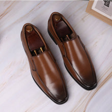 Load image into Gallery viewer, Men&#39;s Dress Shoes Fashion Elegant Formal  Men Slip On Office Oxford Shoes