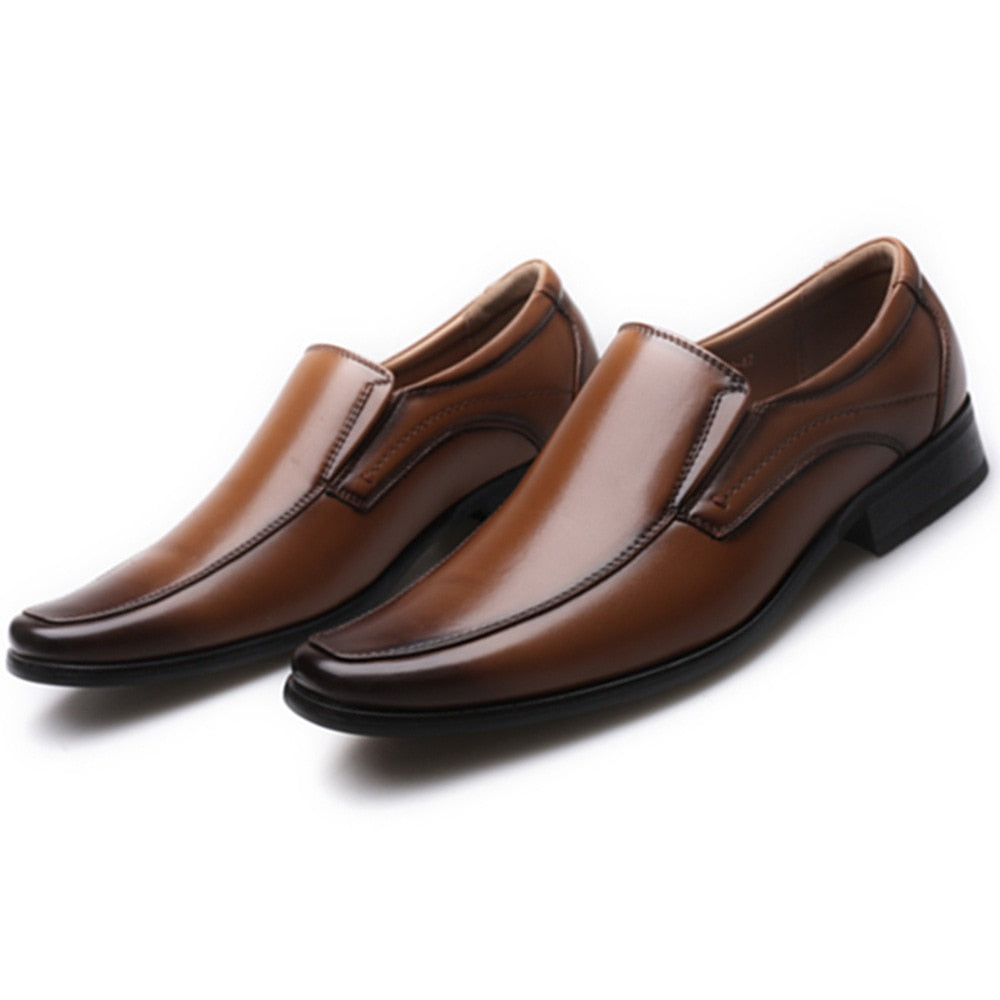 Men's Dress Shoes Fashion Elegant Formal  Men Slip On Office Oxford Shoes