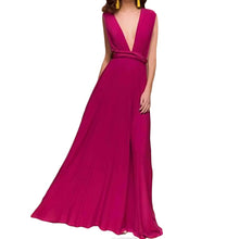 Load image into Gallery viewer, Sexy Long Bridesmaid Hollow Out Party Dress