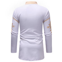 Load image into Gallery viewer, Print Embroidery Full Sleeve Tops Shirt for Man African Traditional