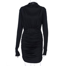 Load image into Gallery viewer, Long Sleeve Mini Party Dress for Women