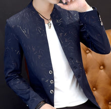 Load image into Gallery viewer, Men&#39;s Casual Collar Blazers Slim Print Blazers