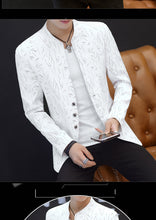 Load image into Gallery viewer, Men&#39;s Casual Collar Blazers Slim Print Blazers