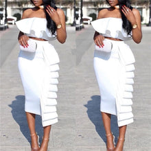 Load image into Gallery viewer, Women Pencil Skirt High Waist Slim Mini Solid Modest Classy Hip Elegant Fashion