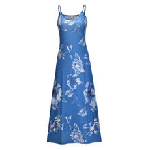 Load image into Gallery viewer, Women Vintage Floral Sleeveless Long Maxi Summer Beachwear Women Dress