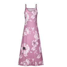 Load image into Gallery viewer, Women Vintage Floral Sleeveless Long Maxi Summer Beachwear Women Dress