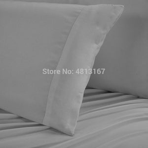 Soft Microfiber Bed Sheet Set 1800 Count 3/4 Piece Luxury Egyptian Sheets Flat & Fitted Sheet pillowcase Deep Pocket