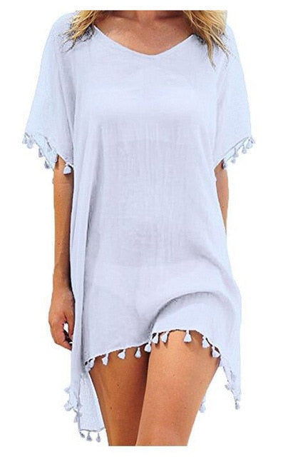 Chiffon Beach Dress Wear Bikini Cover Up for Women