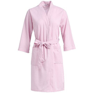 Kimono Sexy Men Summer Waffle Bathrobe and Lounge Wear