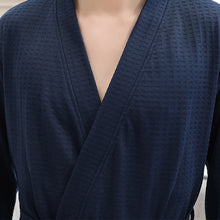 Load image into Gallery viewer, Kimono Sexy Men Summer Waffle Bathrobe and Lounge Wear