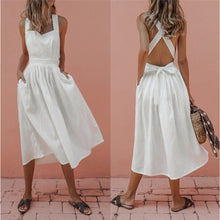 Load image into Gallery viewer, Backless Long Maxi Party Beachwear Sundress for Women